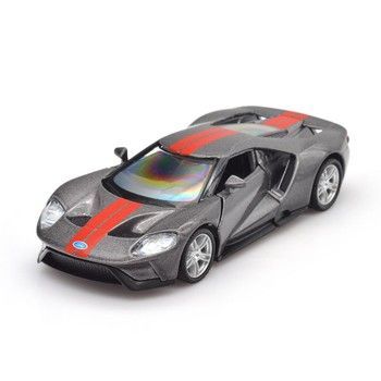 Детская автомодель "FORD GT 2019" TechnoDrive 250338U, серый, 1:32 фото