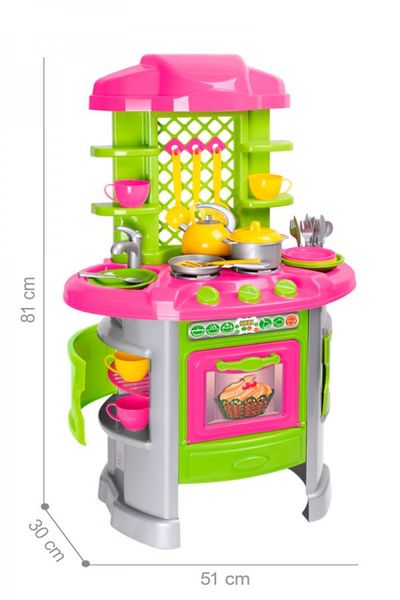 Детская игровая кухня 8 0915TXK с посудой фото