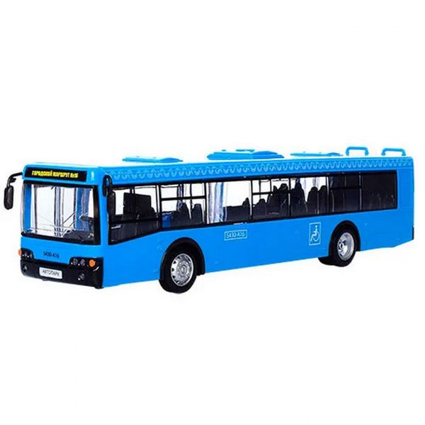Моделька автобуса 9690CD инерционный (Синий) фото