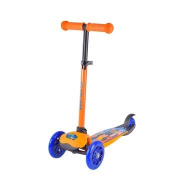 Дитячий самокат Hot Wheels Bambi LS2212 з рюкзачком 17х20 см фото