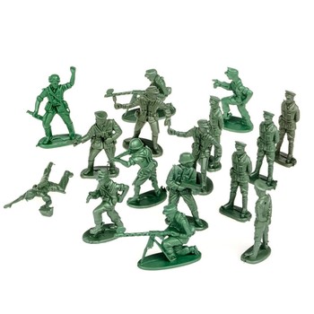 Детский игровой набор солдатиков "Пехота" №1 1-040, 12 солдатиков в наборе фото
