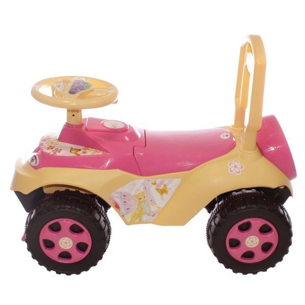 Дитяча машинка толокар для дівчаток рожева 0141/07 фото