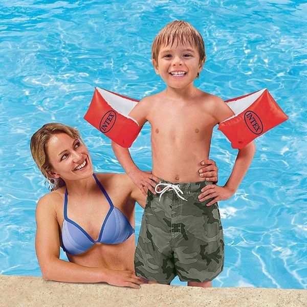 Дитячі надувні нарукавники для плавання 6-12 років Intex 58641 фото