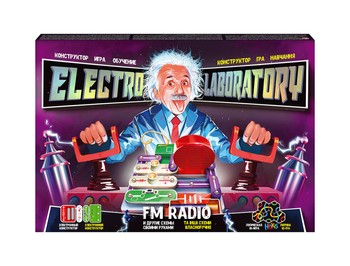 Электронный конструктор "Electro Laboratory. Radio+Piano" Danko Toys ELab-01-03 (FM Radio) фото