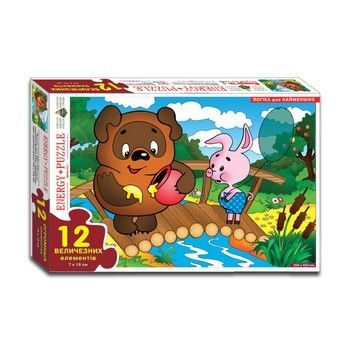 Игра-пазл "Винни-Пух" Упаковка: коробка 86102 12 эл фото