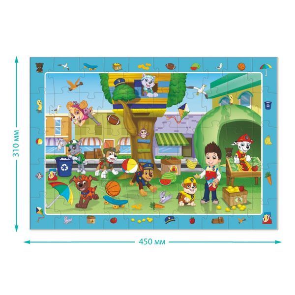 Пазл обсервационный "Paw Patrol Летние развлечения" 200464, 50 элементов фото