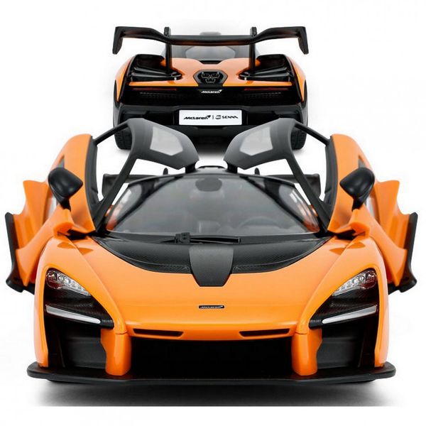 Машинка на радиоуправлении McLaren Senna Rastar 96660 оранжевый, 1:14 фото