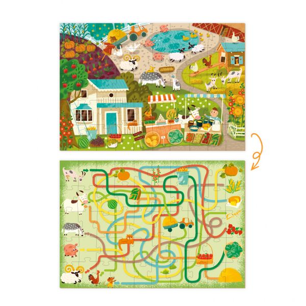 Пазл и игра Сельские приключения, Mon Puzzle, Dodo фото
