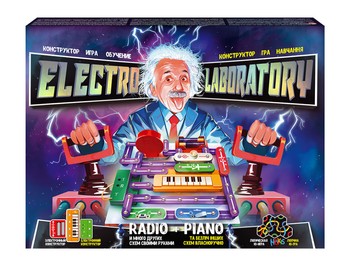 Электронный конструктор "Electro Laboratory. Radio+Piano" Danko Toys ELab-01-03 (Radio+Piano) фото