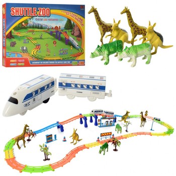Железная дорога 8150-A, локомотив, вагон, животные, деревя фото