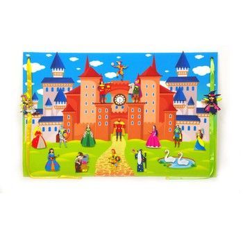 Игровой коврик "Замок принцессы" 190013 фигурки на липучках фото