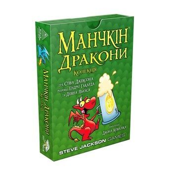 Настольная игра "Манчкин Драконы" 010084 дополнение на 34 карточки фото