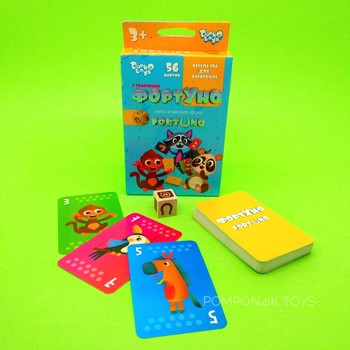 Карточная игра для малышей ФортУно, Danko Toys фото