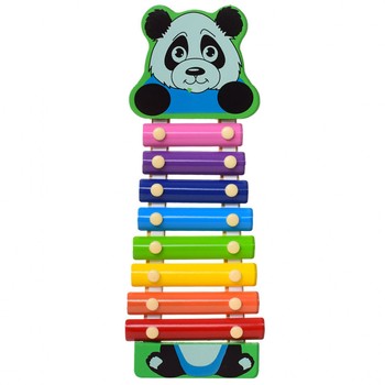 Детская игрушка Ксилофон MD0712 деревянный (Панда) фото