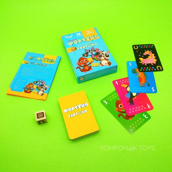 Карткова гра для найменших ФортУно, Danko Toys фото