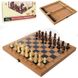 Дерев'яні шахи з нардами і шашками 3 в 1 30*30 см B3116 фото 9 з 10
