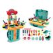 Детская игрушечная кухня в чемодане с посудой и продуктами 008-976A фото 3 из 10