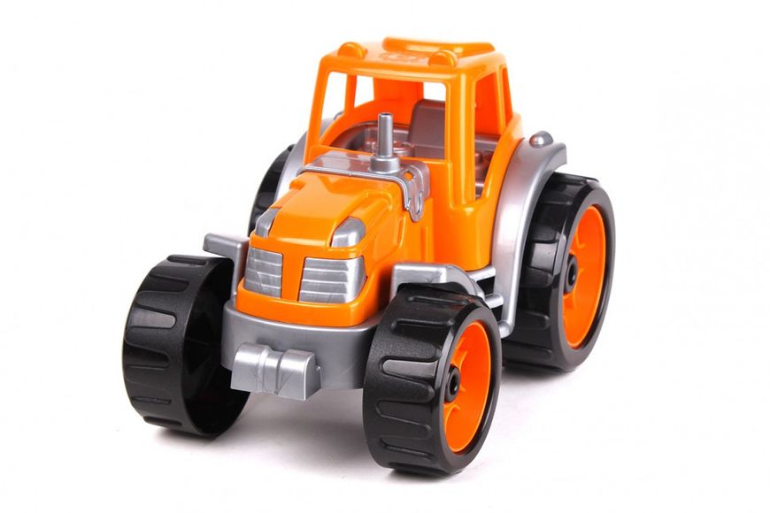 Дитячий іграшний трактор 3800TXK, 2 типи (помаранчевий) фото