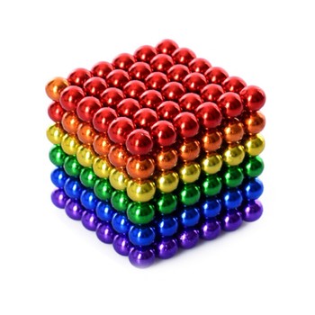 Магнитный неокуб MAG-008 головоломка металлическая (6 цветов) фото