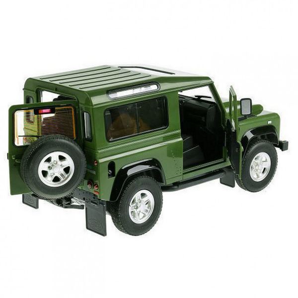 Машинка на радиоуправлении Land Rover Defender Rastar 78460 зеленый, 1:14 фото