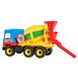 Іграшкова бетономішалка "Middle truck" 39223 з рухомими деталями фото 1 з 2
